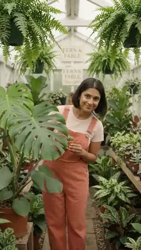Fern & Fable: One more plant. Obviously. AI-generated ad.